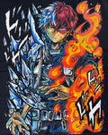 My Hero Academia - Shoto Todoroki - Half Cold, Half Hot - T-Shirt - 2XL