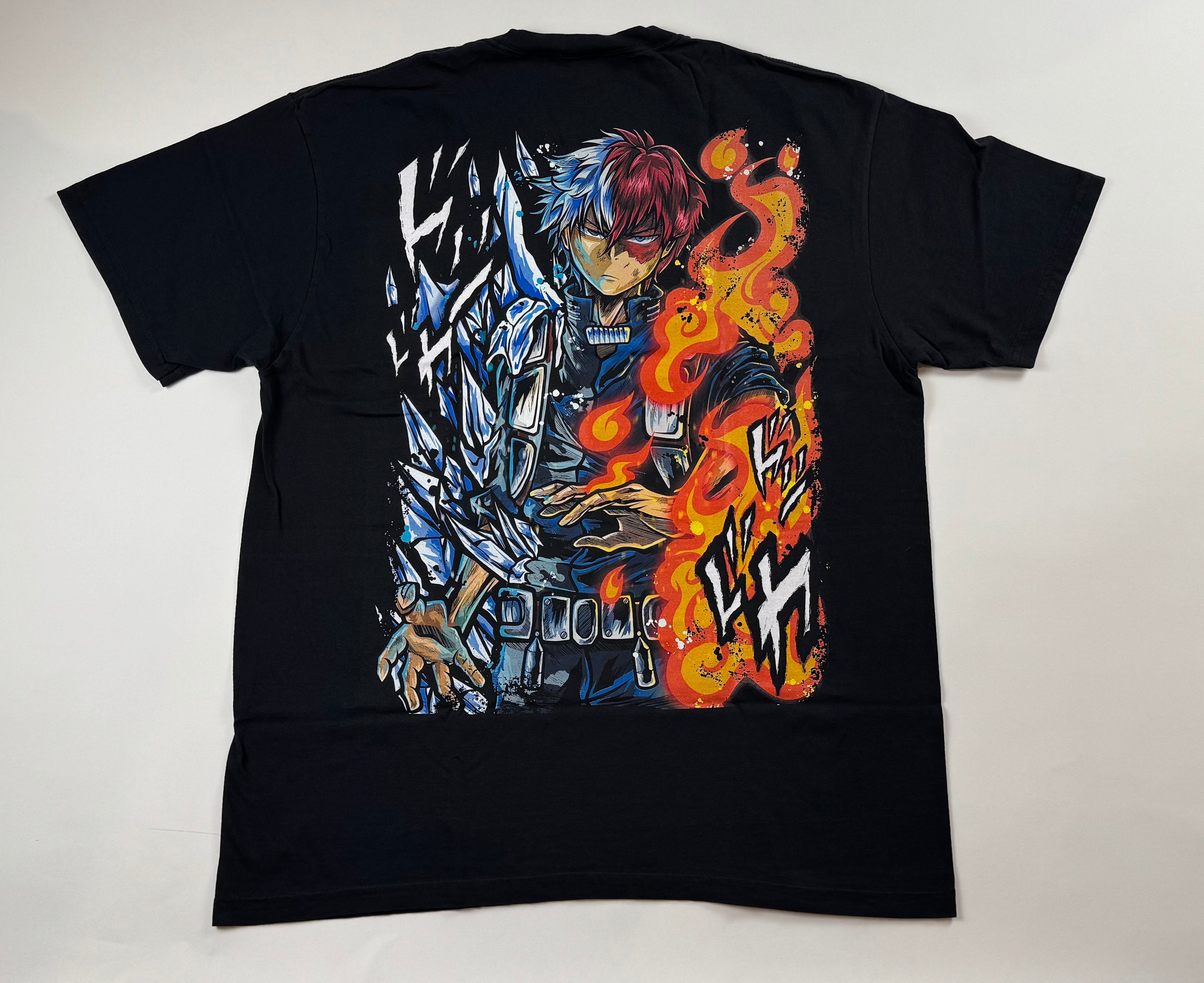 My Hero Academia - Shoto Todoroki - Half Cold, Half Hot - T-Shirt - 2XL