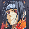 Naruto - Itachi vs Sasuke - Final Battle - Faded Black T-Shirt - L