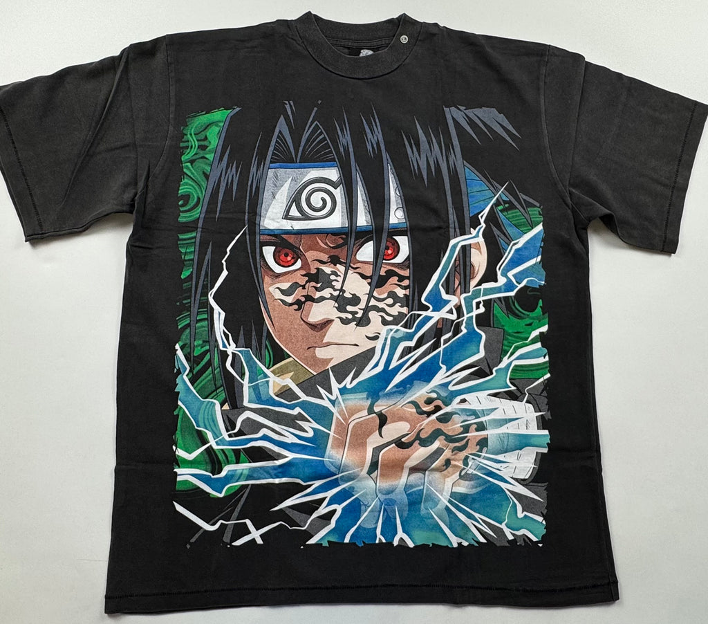 Naruto - Sasuke Uchiha - Chidori vs Gaara - T-Shirt - XL