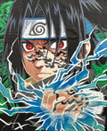 Naruto - Sasuke Uchiha - Chidori vs Gaara - T-Shirt - XL