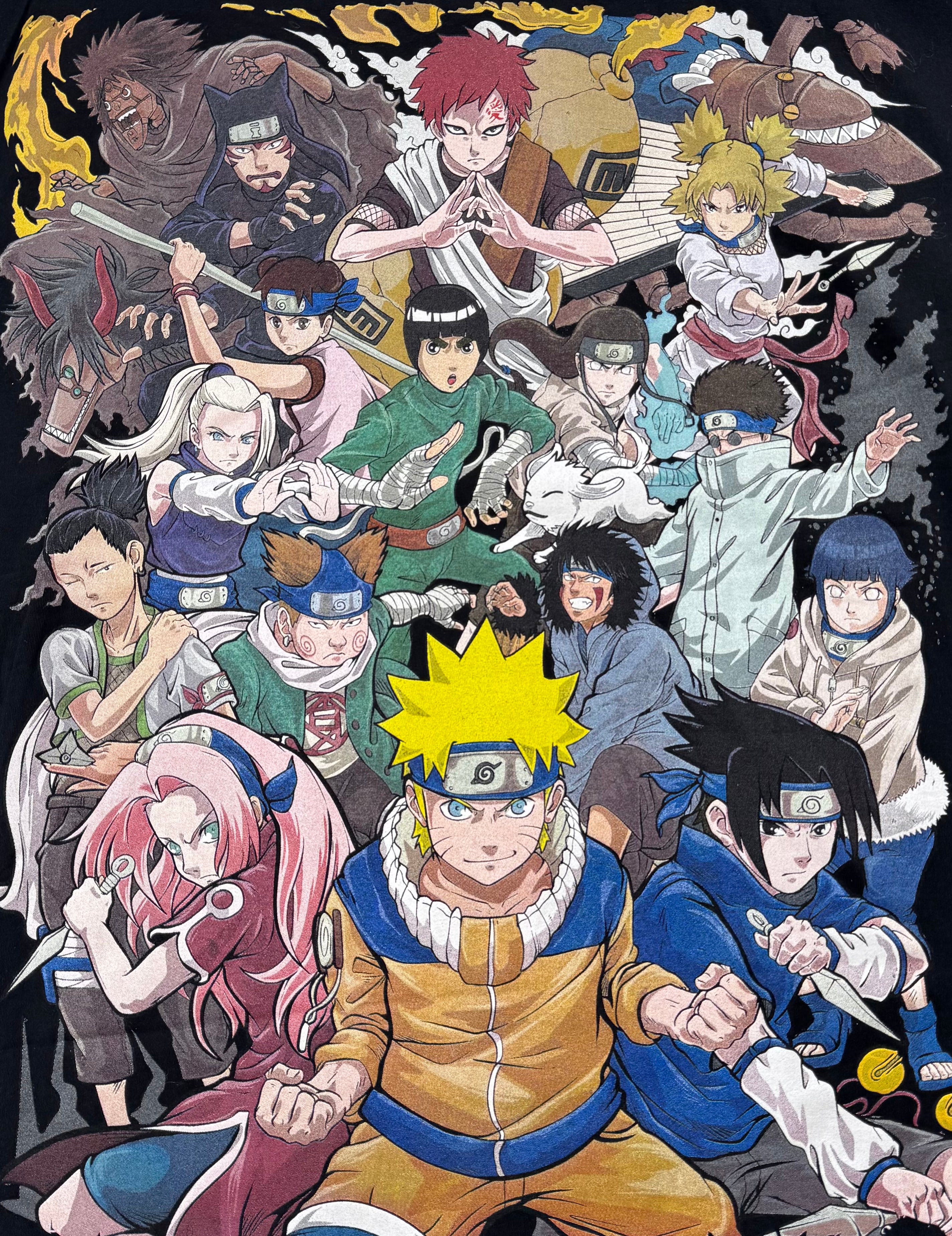 Naruto - Splitface T-Shirt - 3XL