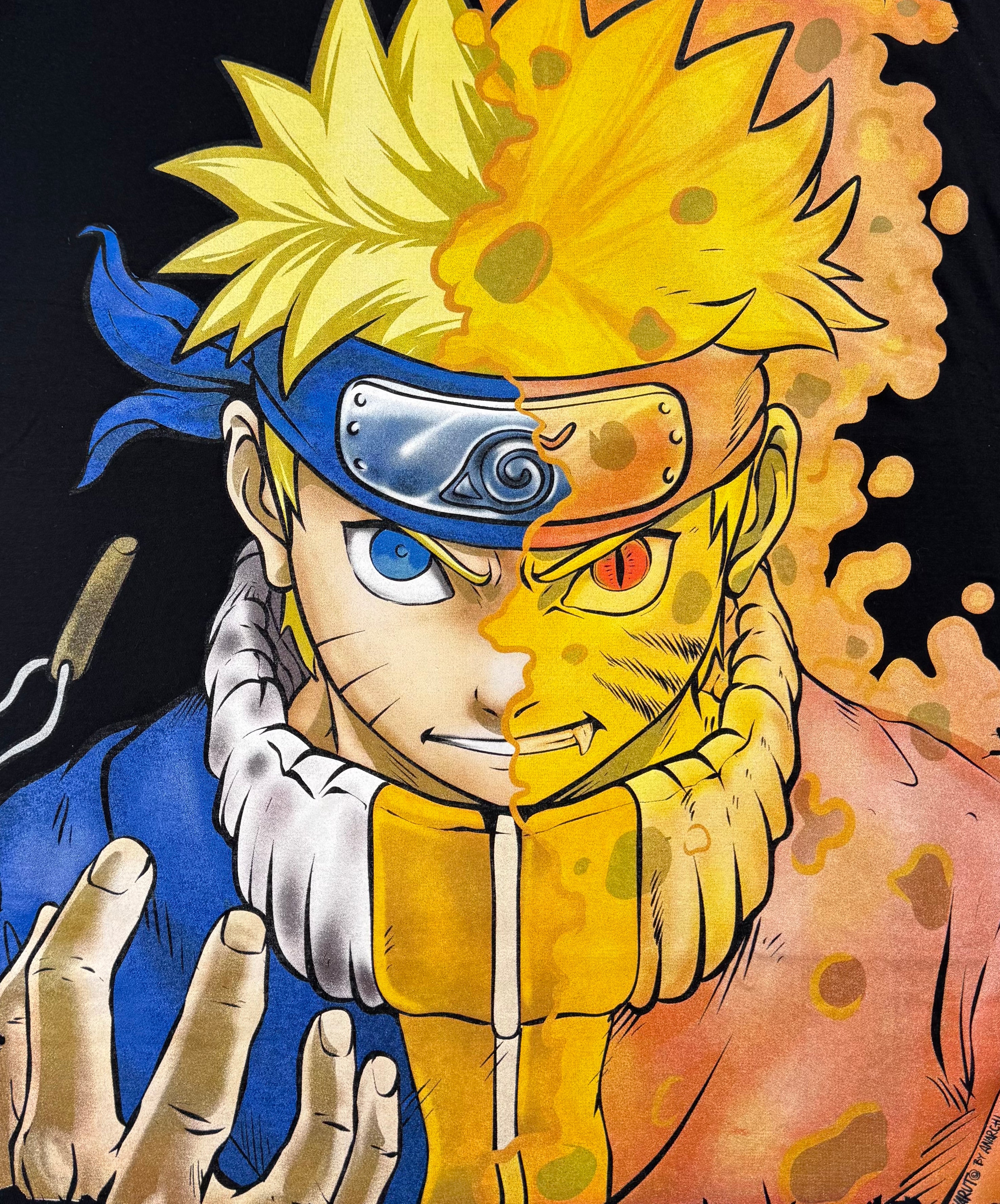 Naruto - Splitface T-Shirt - 3XL