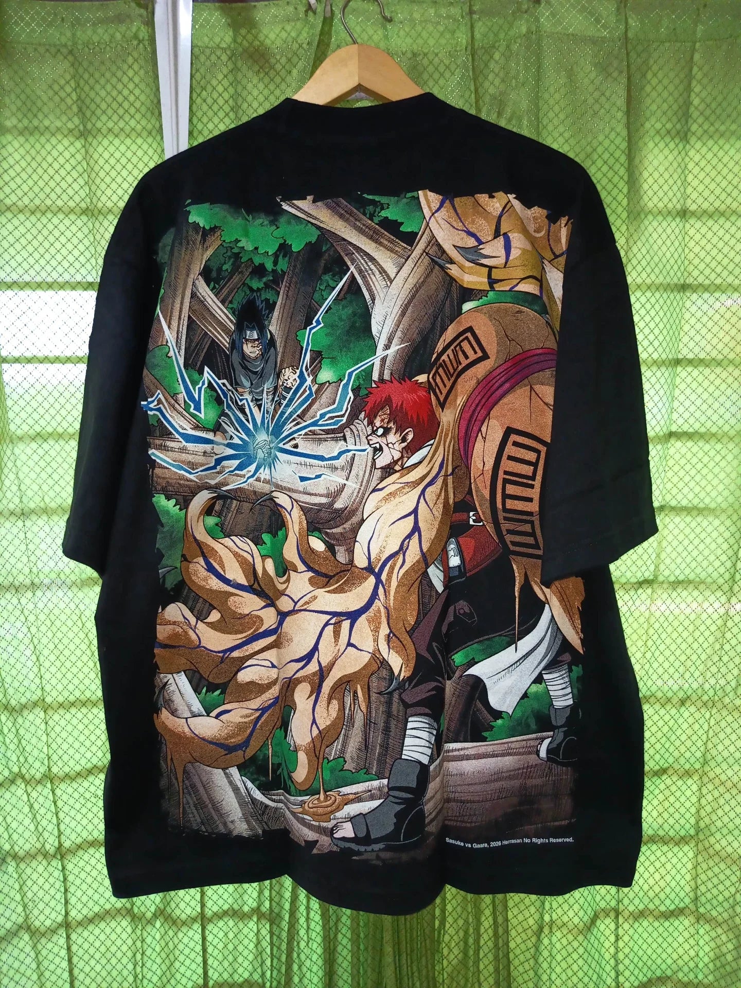 Naruto - Sasuke Chidori back