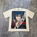 Naruto - Sasuke Sword - White T-Shirt front