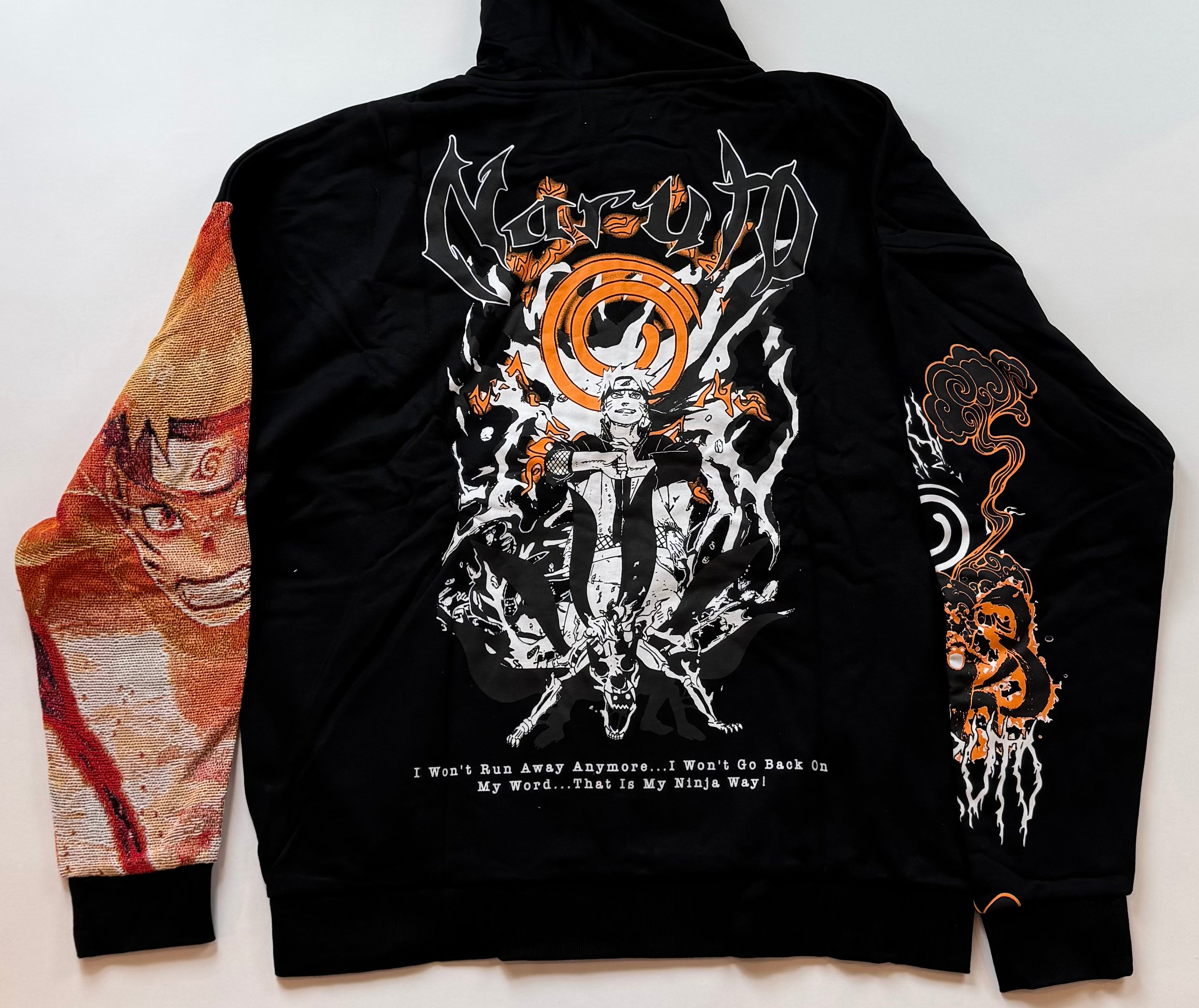Naruto - Nine-Tail Fox - Tapestry Hoodie - 2XL