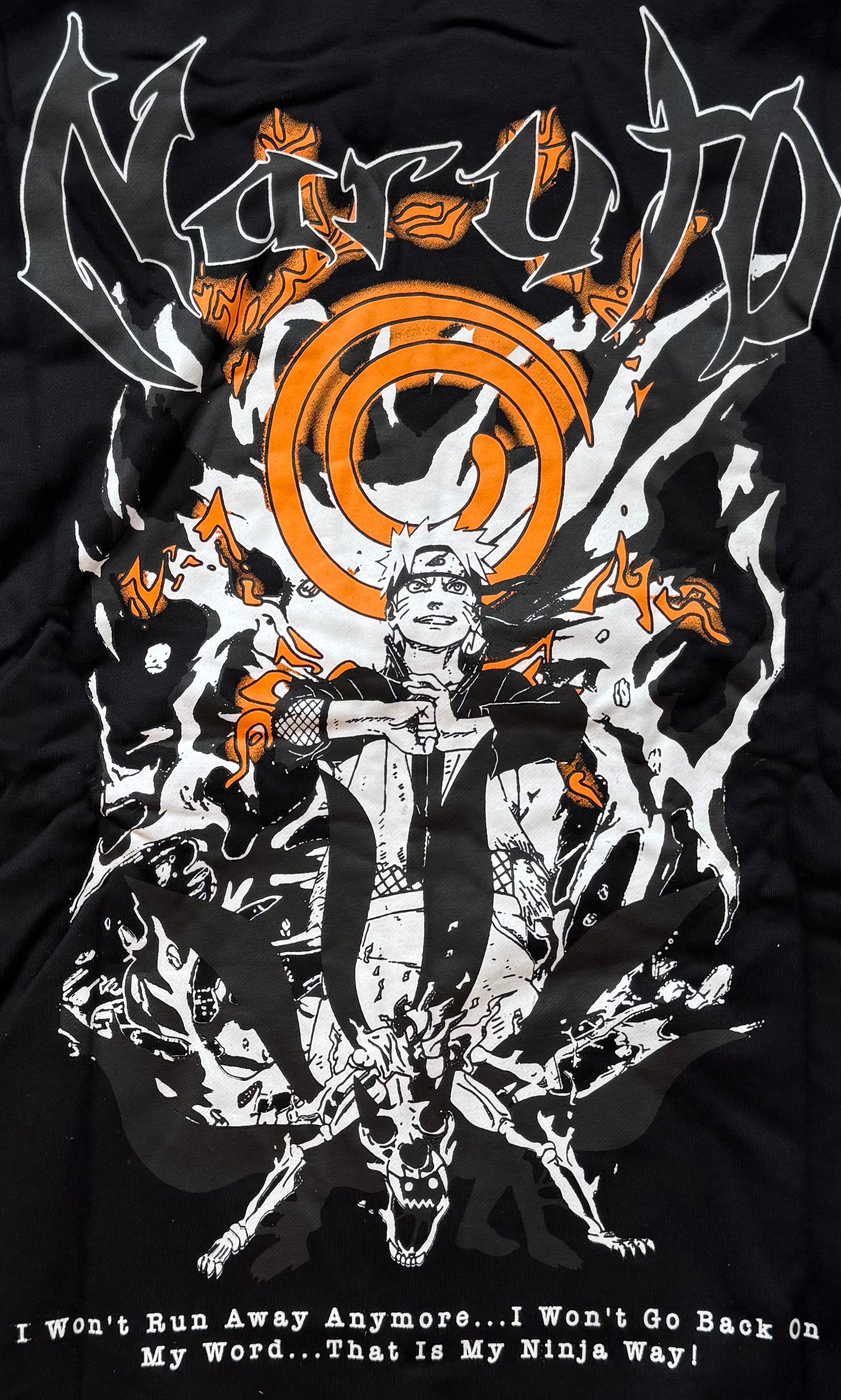 Naruto - Nine-Tail Fox - Tapestry Hoodie - 2XL