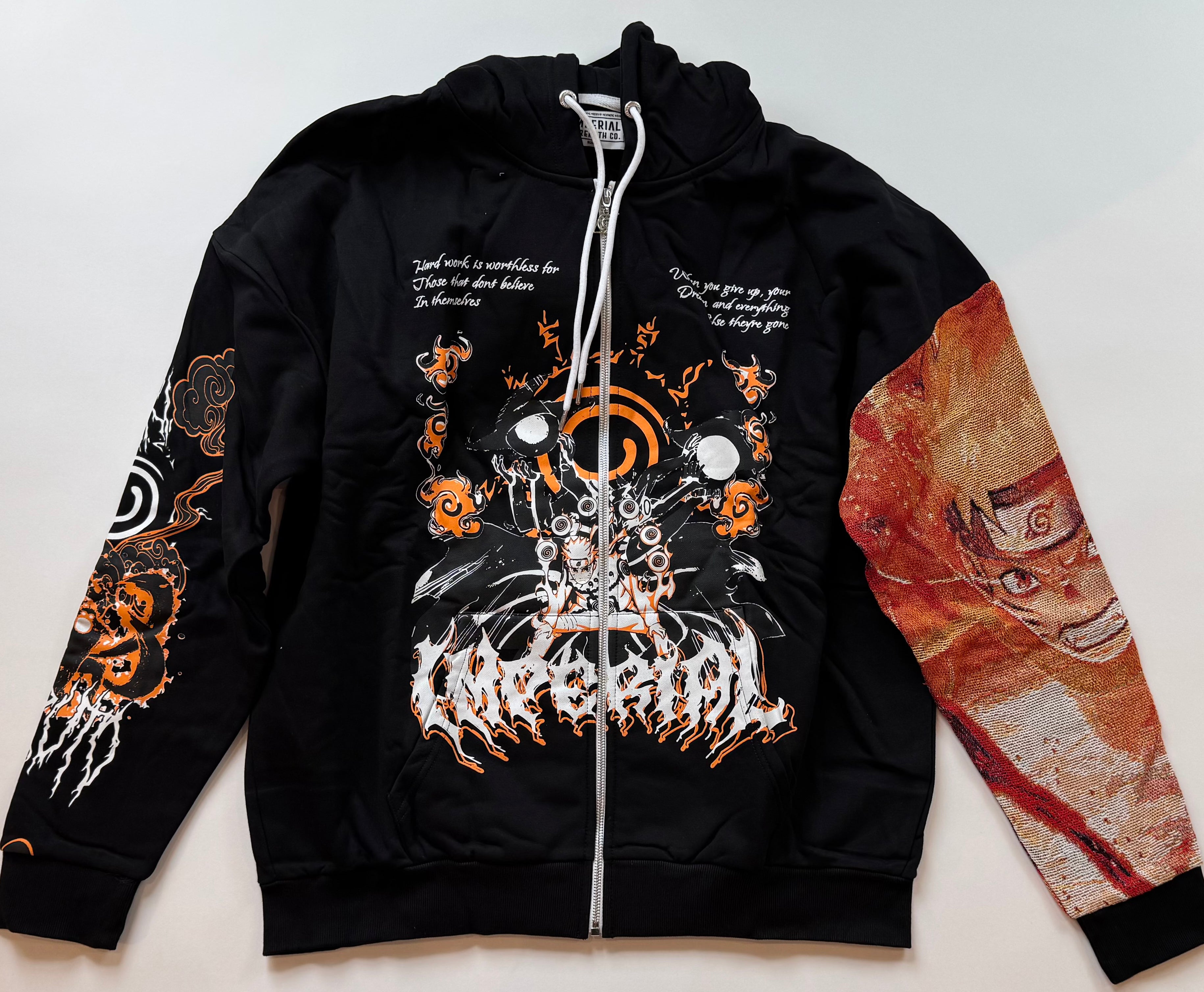 Naruto - Nine-Tail Fox - Tapestry Hoodie - 2XL