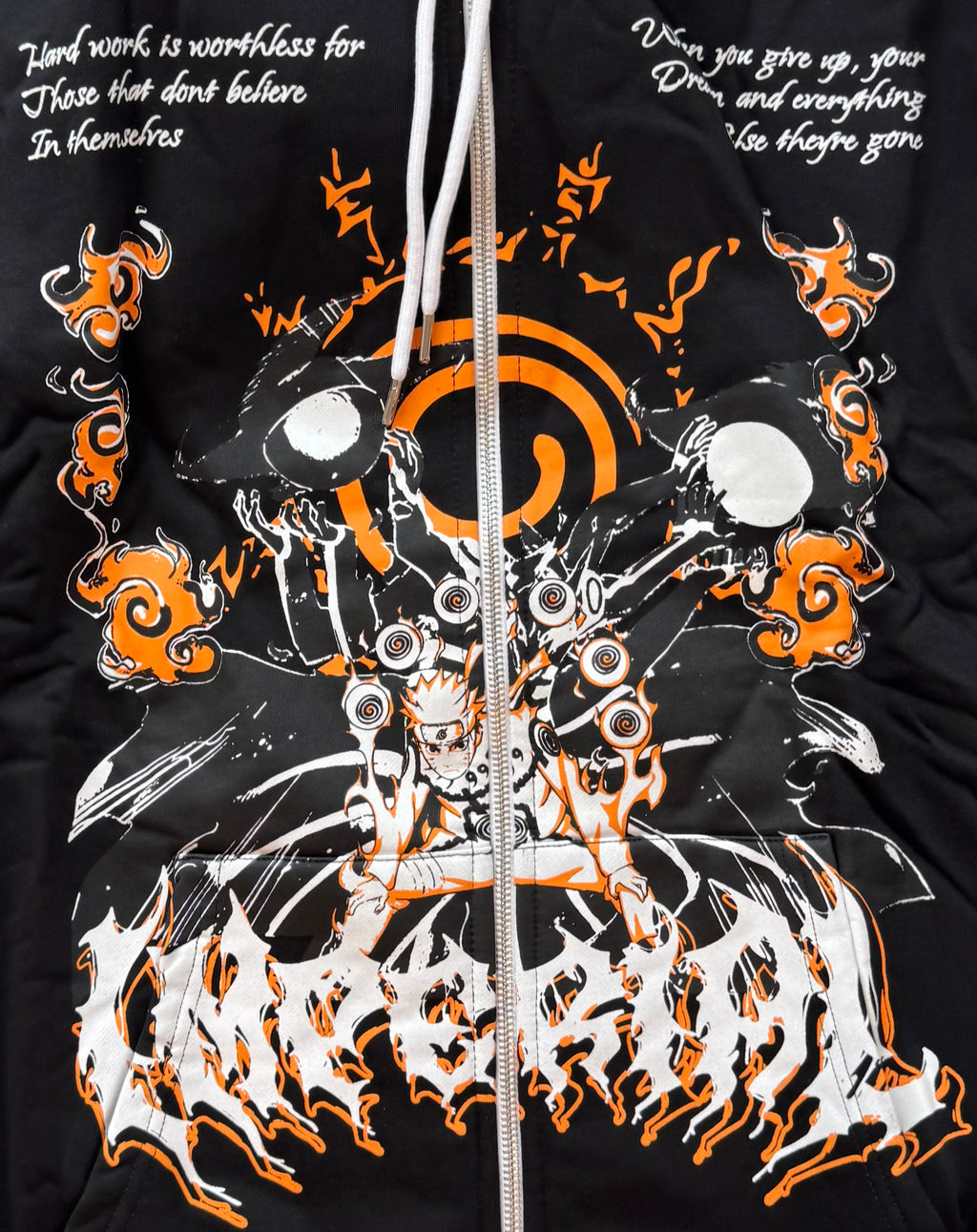 Naruto - Nine-Tail Fox - Tapestry Hoodie - 2XL