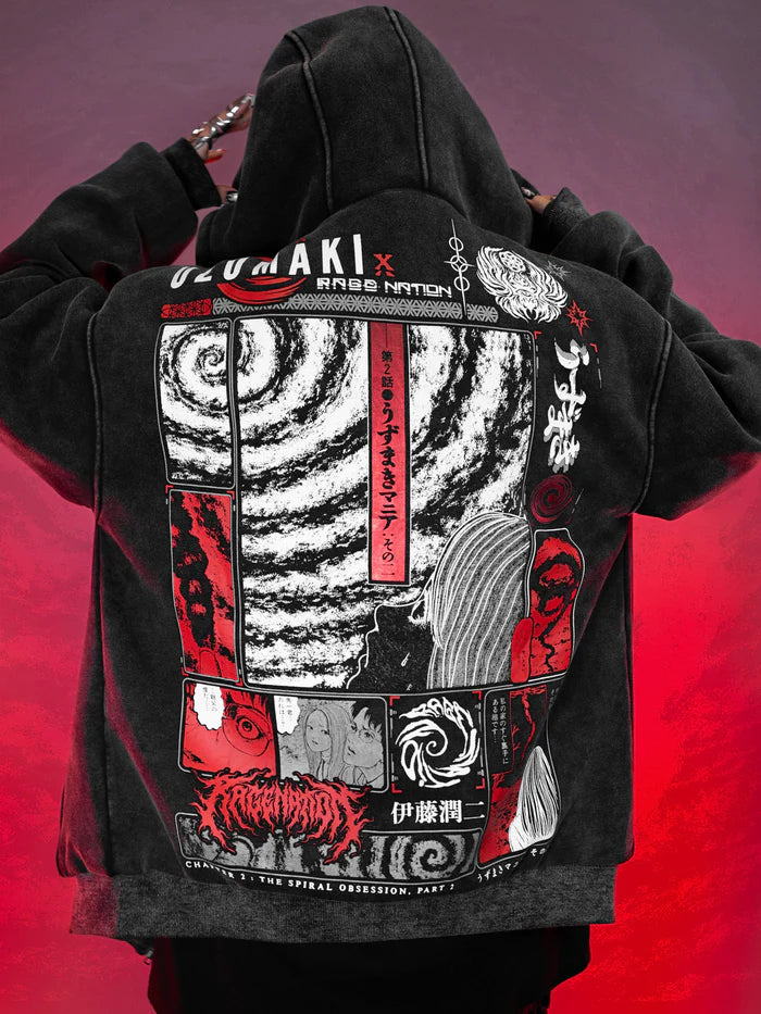 Official Uzumaki - Spiral Obsession Hoodie back 3
