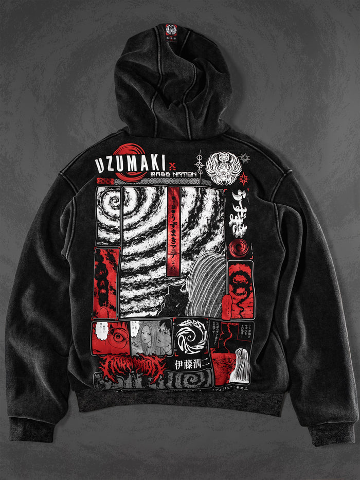Official Uzumaki - Spiral Obsession Hoodie back