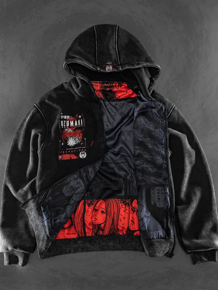 Official Uzumaki - Spiral Obsession Hoodie inner