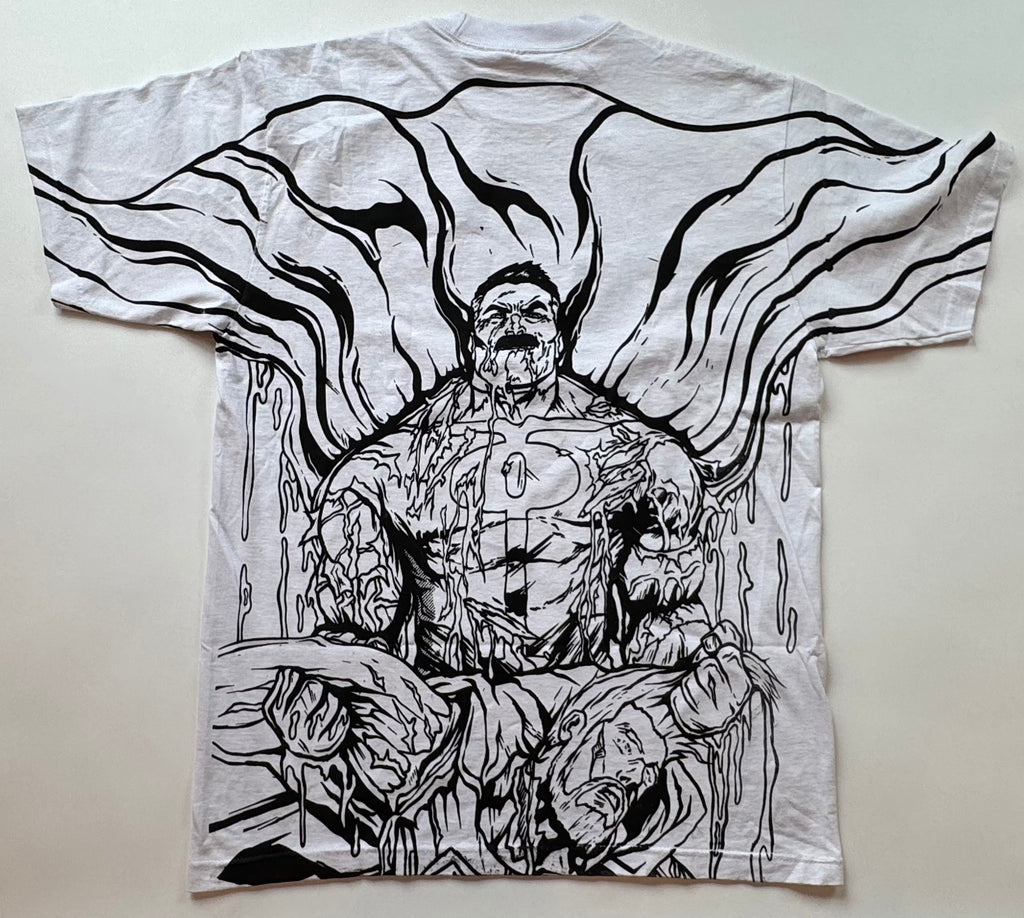 Omni-Man Cape b/w - 2XL