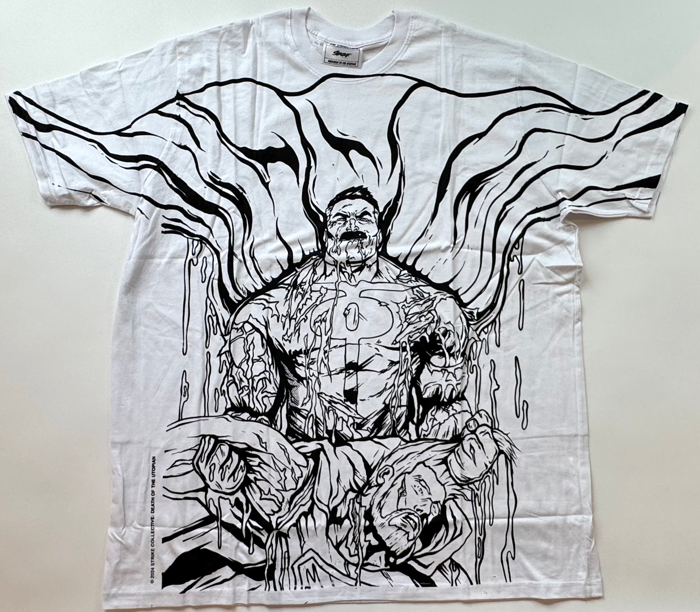 Omni-Man Cape b/w - 2XL