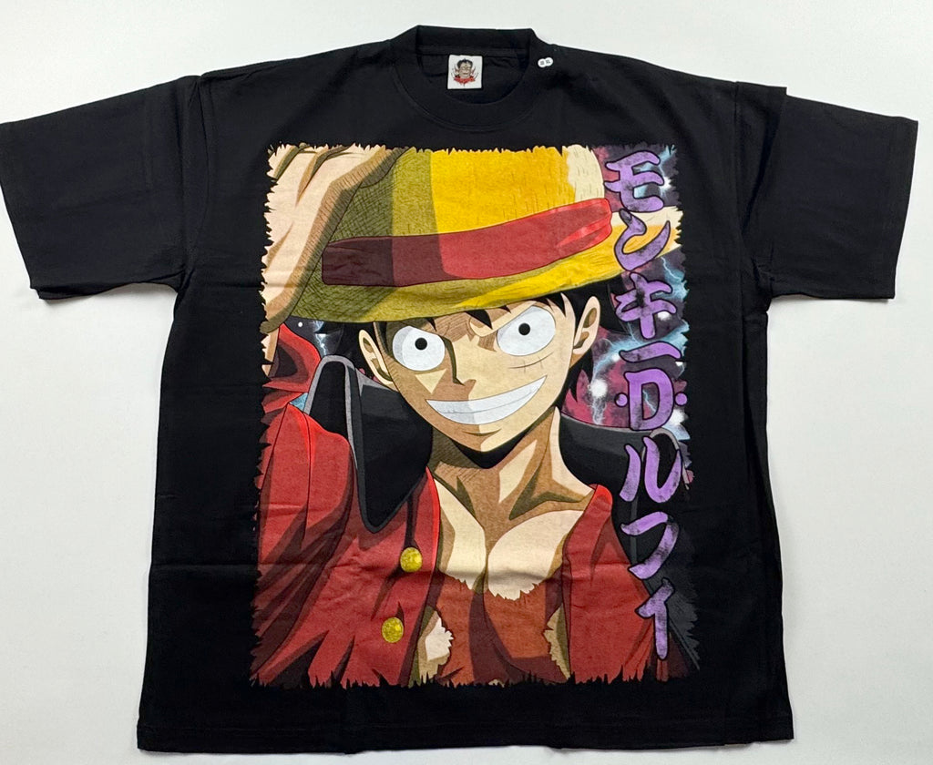 One Piece - Luffy Strawhat Bigface - T-Shirt - 3XL
