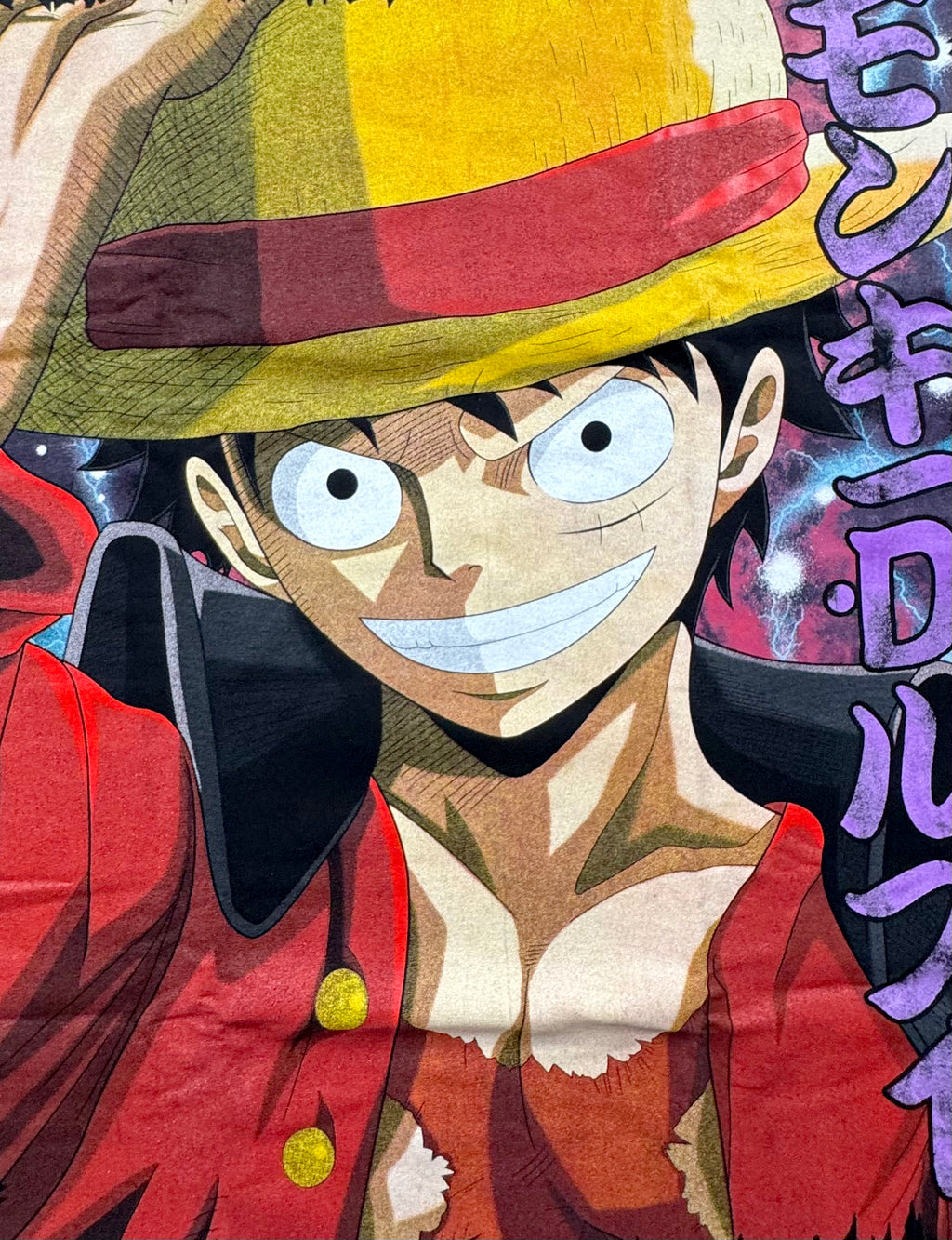 One Piece - Luffy Strawhat Bigface - T-Shirt - 3XL
