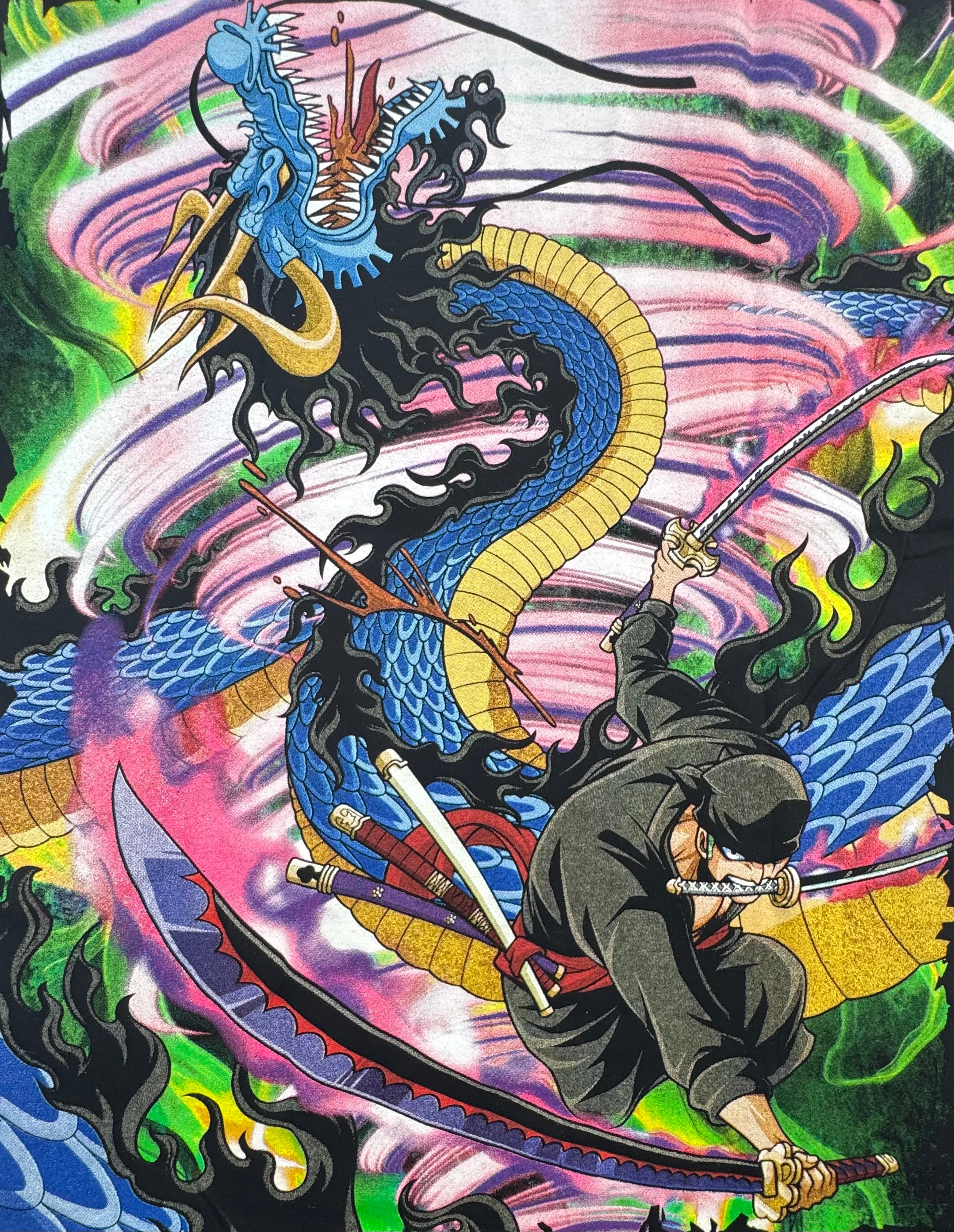 One Piece - Roronoa Zoro vs Kaido - T-Shirt - L