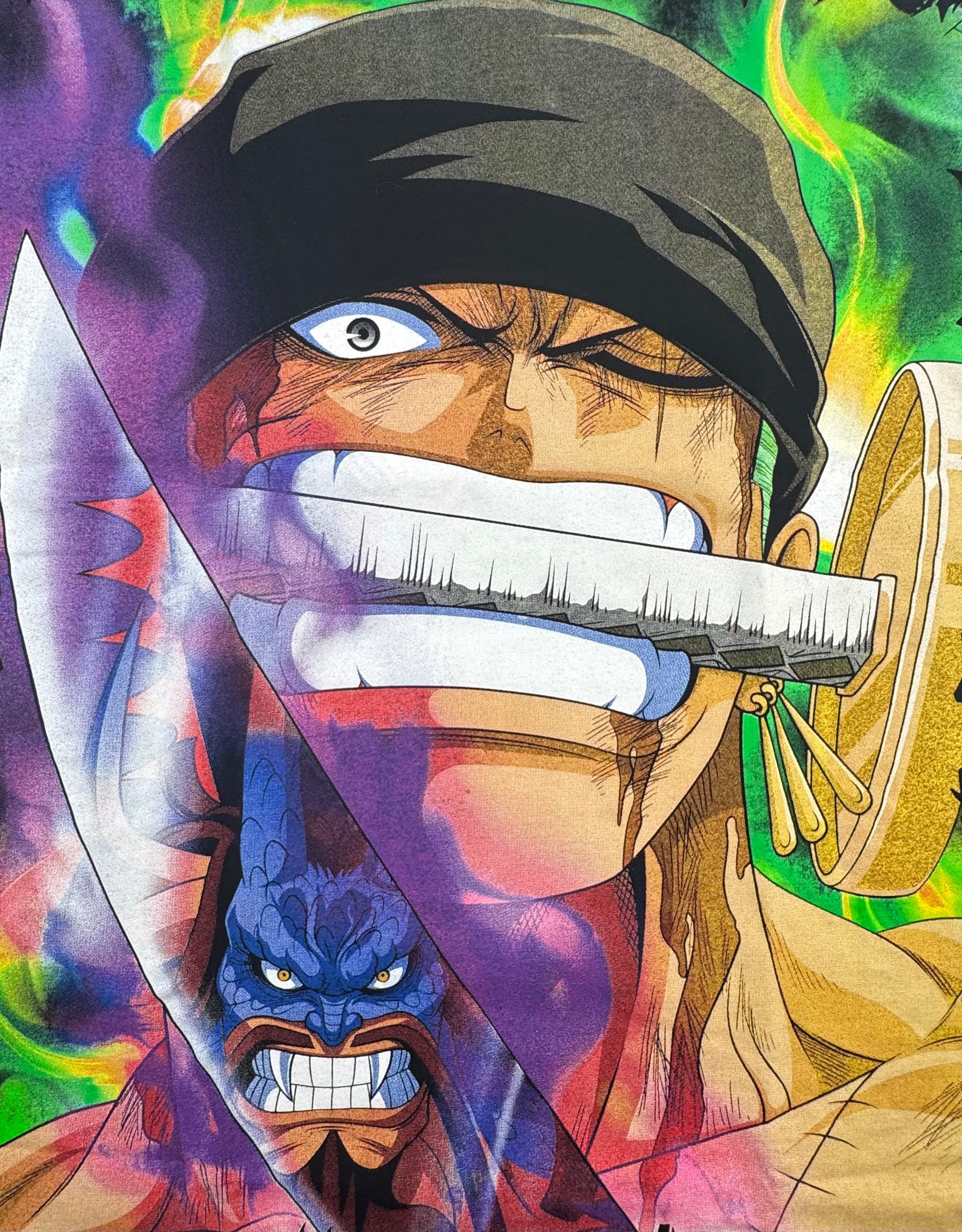 One Piece - Roronoa Zoro vs Kaido - T-Shirt - L