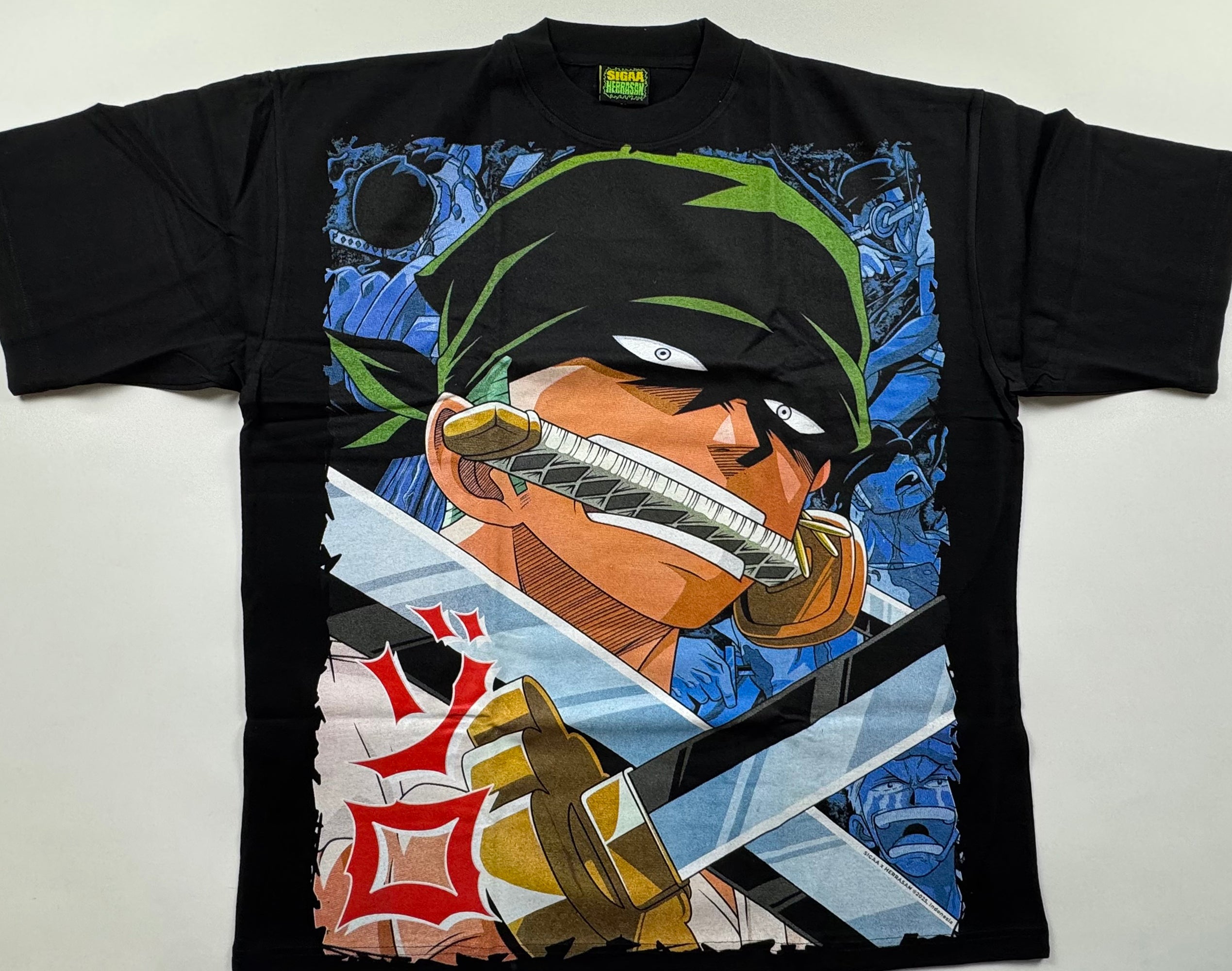 One Piece - Roronoa Zoro and Mihawk T-Shirt - XL