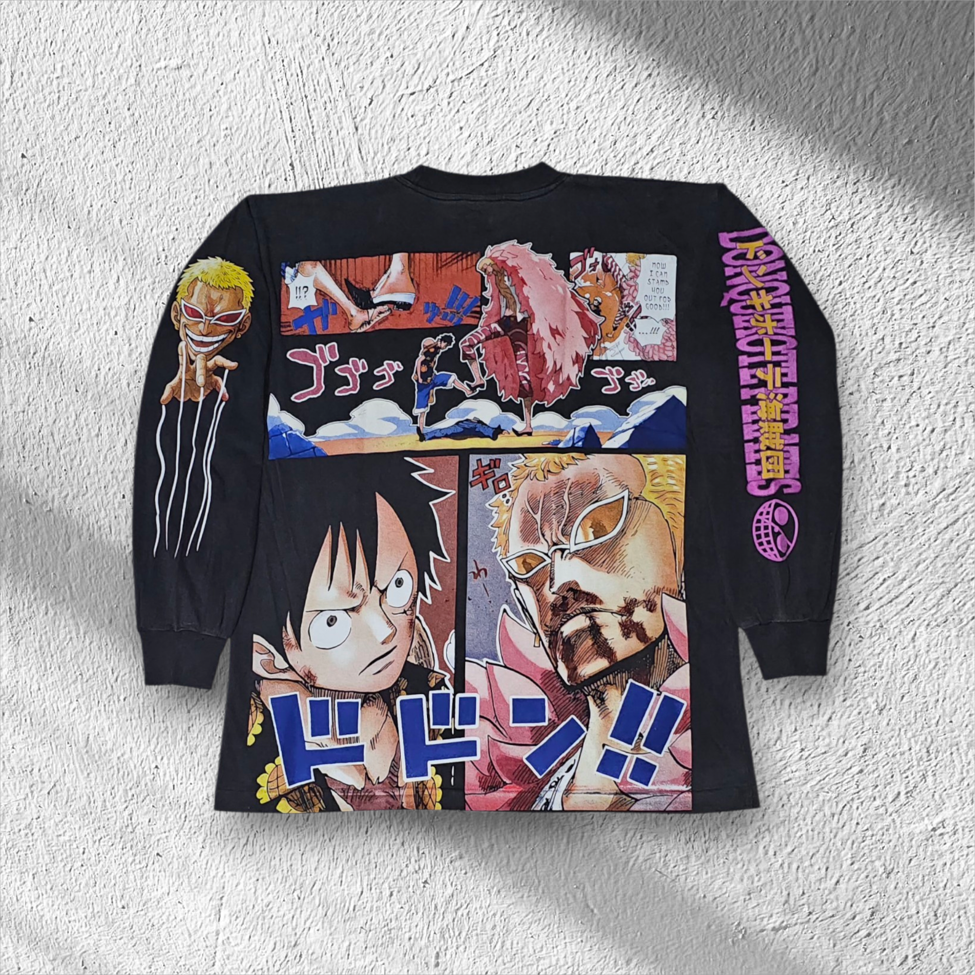 One Piece - Donquixote Doflamingo Longsleeve back