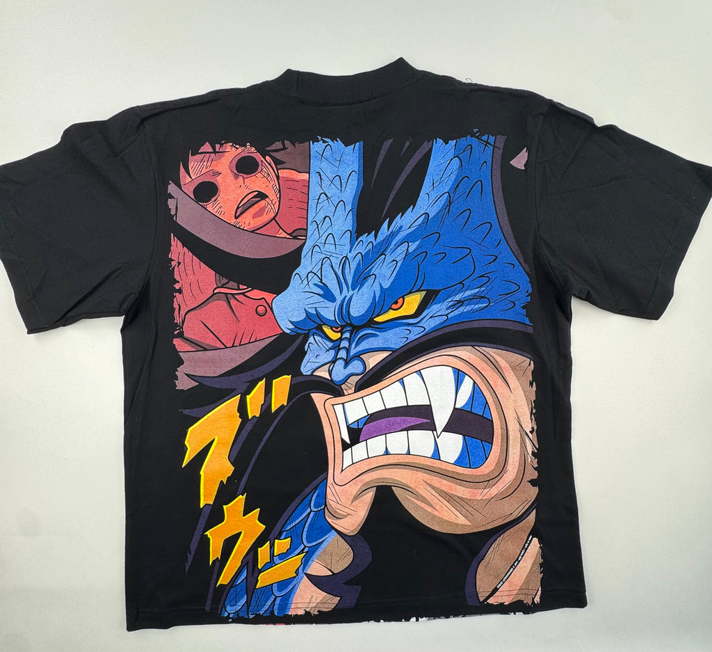 One Piece - Gear 5 - Luffy vs Kaido - L black Back