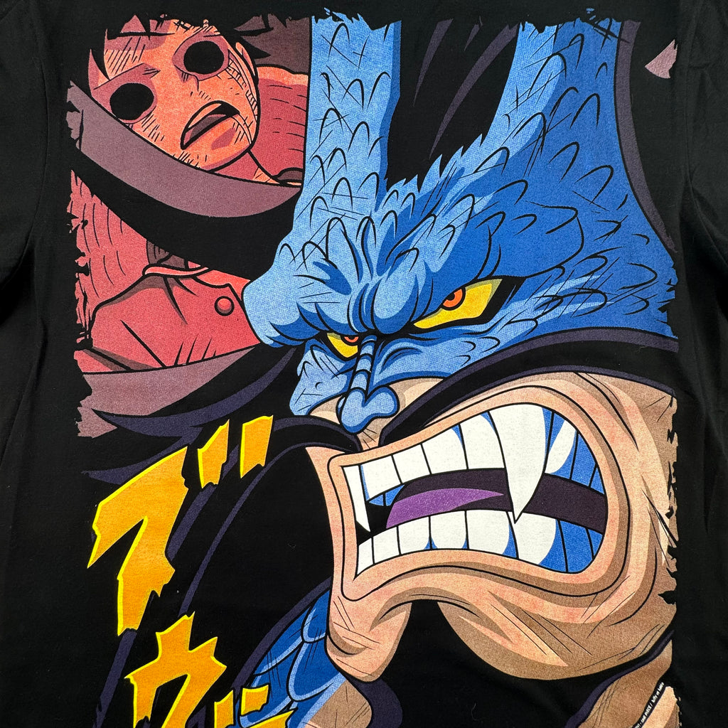 One Piece - Gear 5 - Luffy vs Kaido - L black Back Zoom