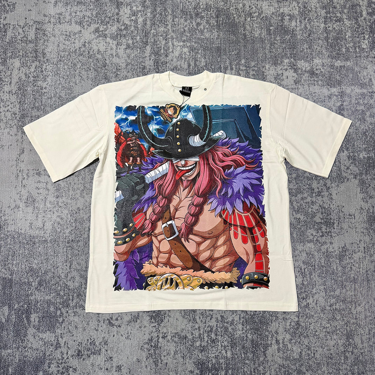 One Piece - Loki and Luffy - White T-Shirt front