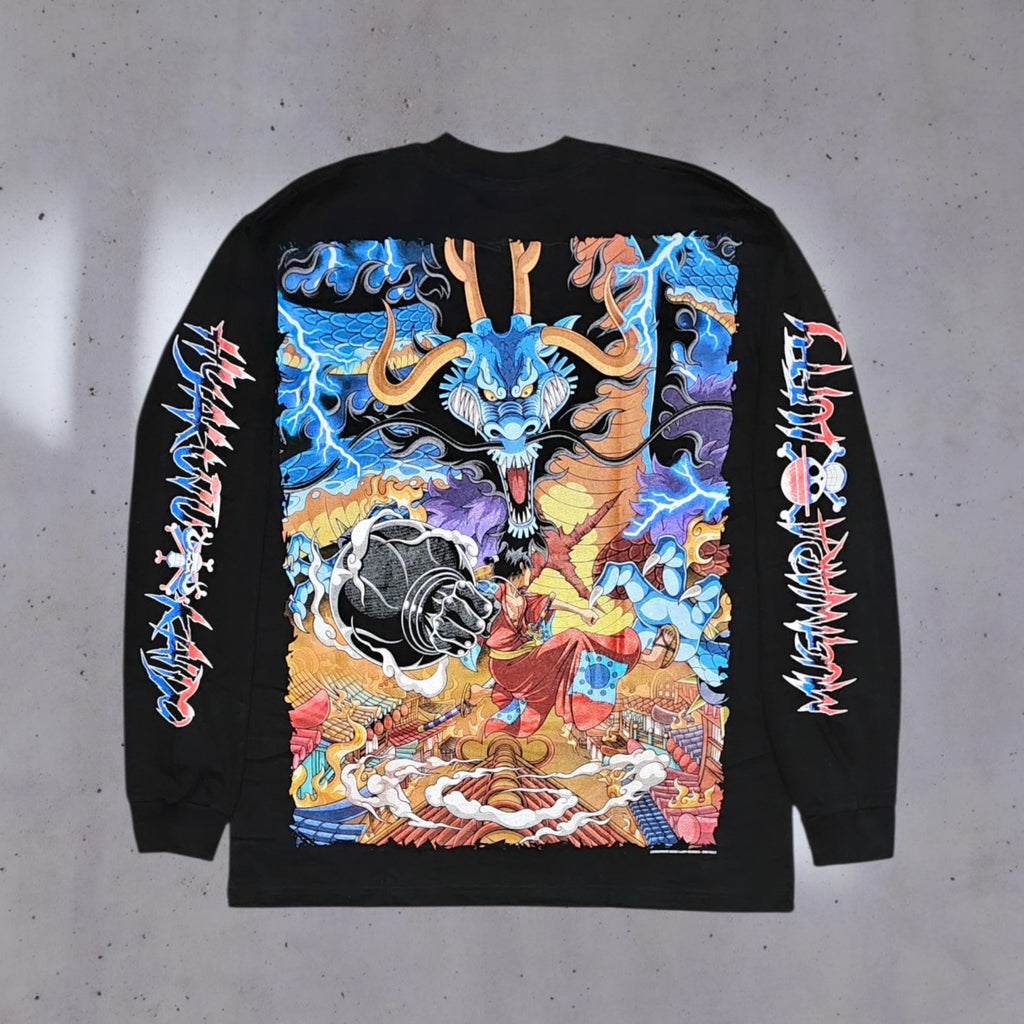 One Piece - Luffy Longsleeve back