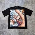 One Piece - Luffy Nika Hand - Black T-Shirt front