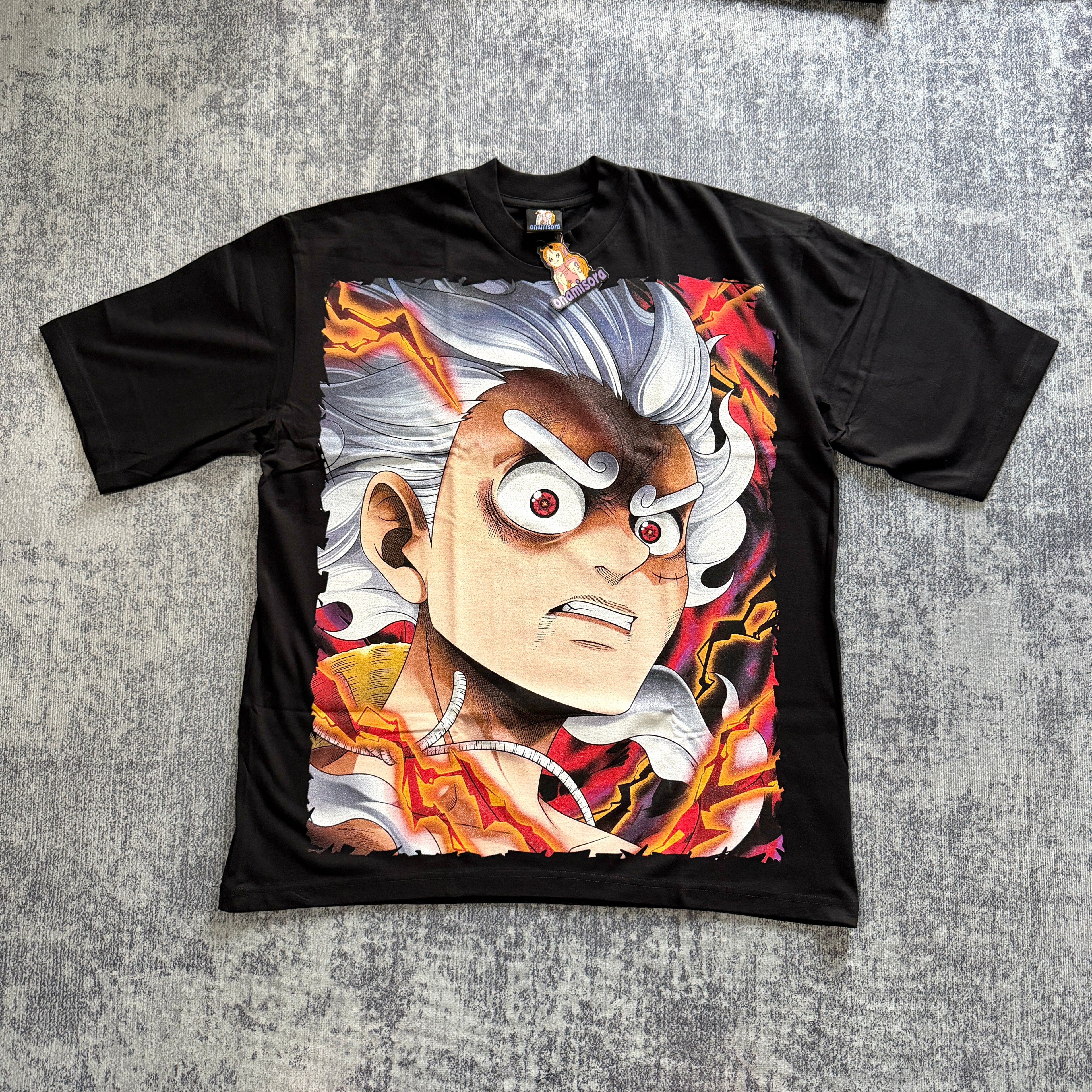 One Piece - Luffy Nika Red Eyes Bigface front