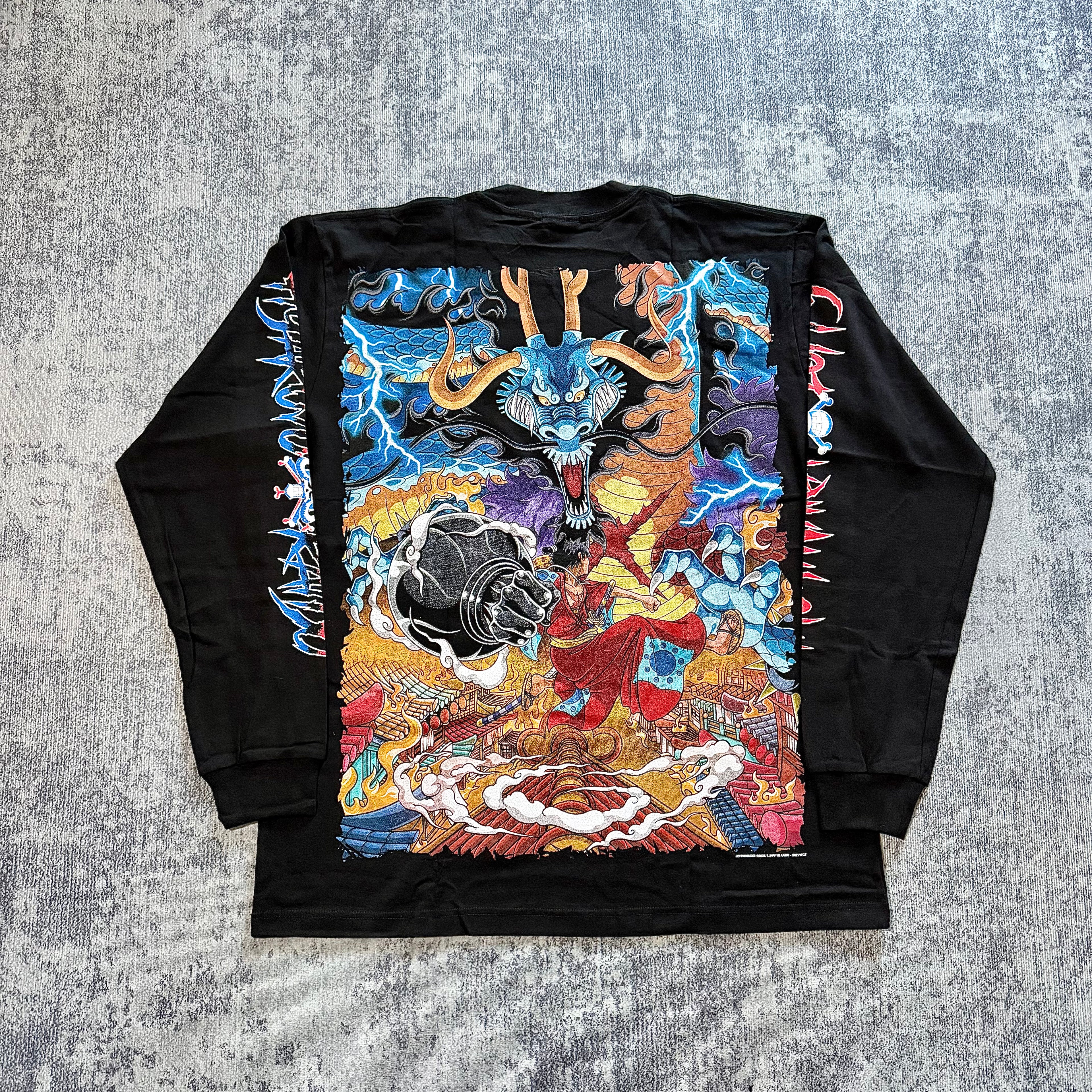 One_Piece_-_Luffy_Wano_Sword_-_Longsleeve_Shirt_-_XL_back