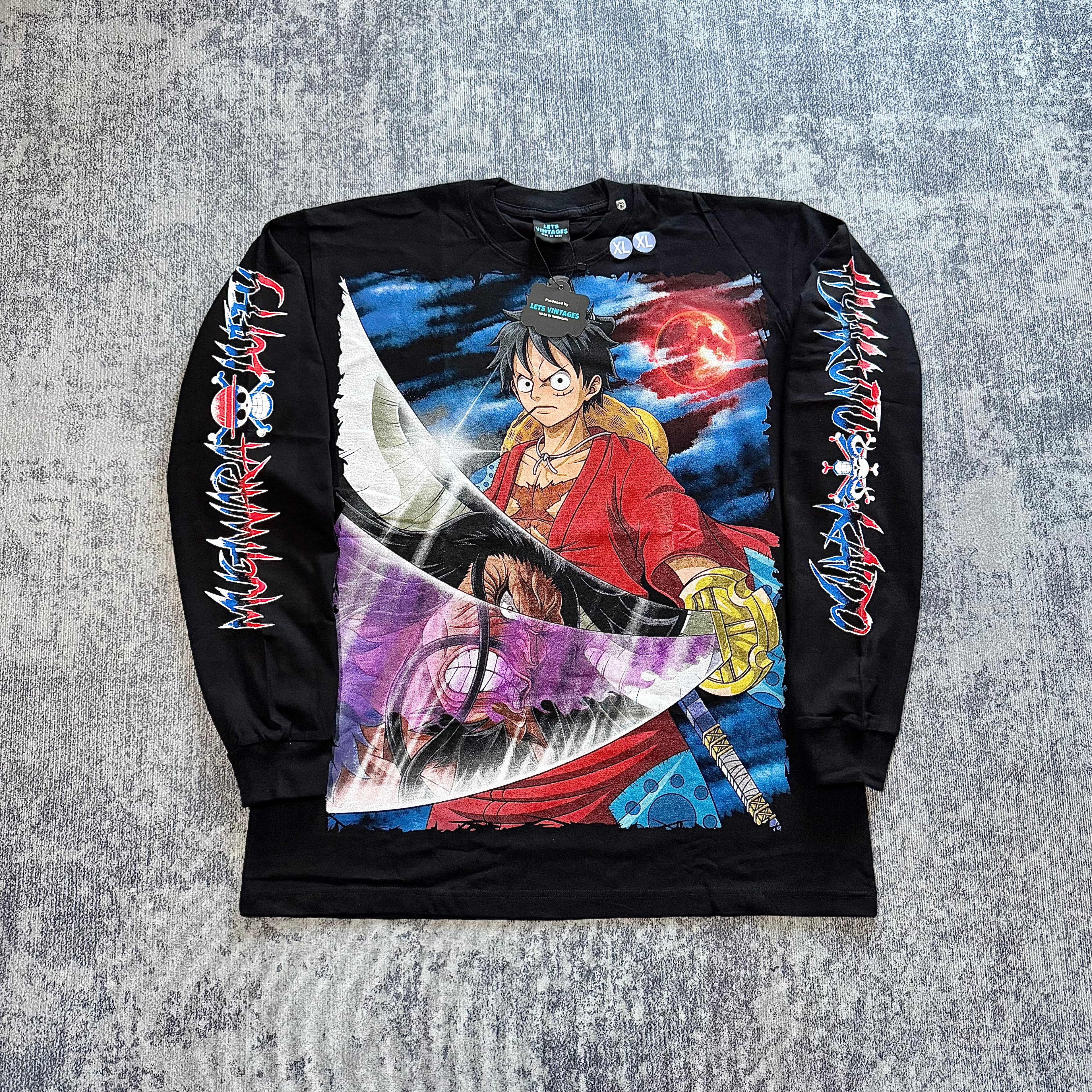 One_Piece_-_Luffy_Wano_Sword_-_Longsleeve_Shirt_-_XL_front