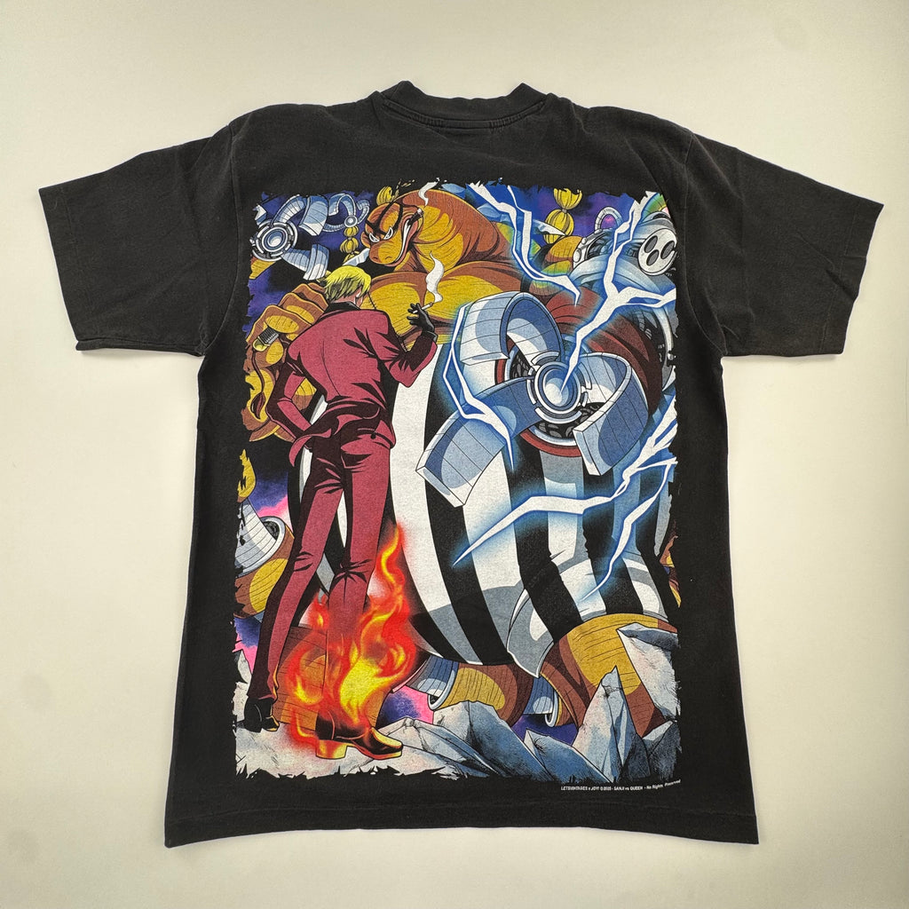 One Piece - Sanji vs Queen Back