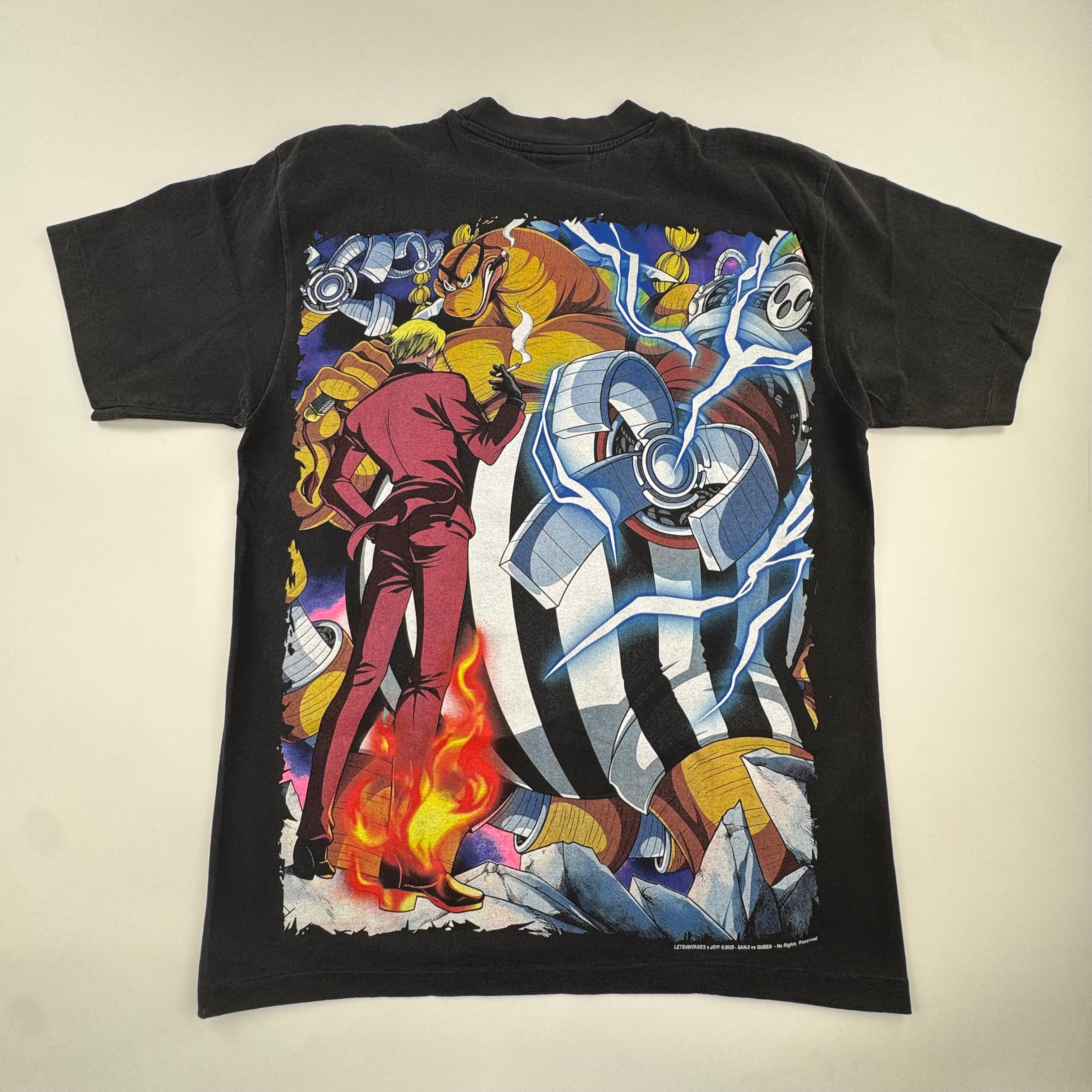 One Piece - Sanji vs Queen Back
