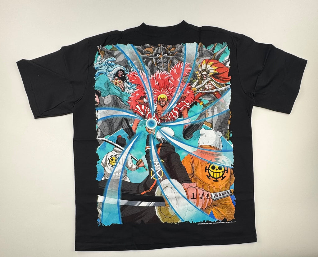 One Piece - Trafalgar Law vs Doffy - black XL Back