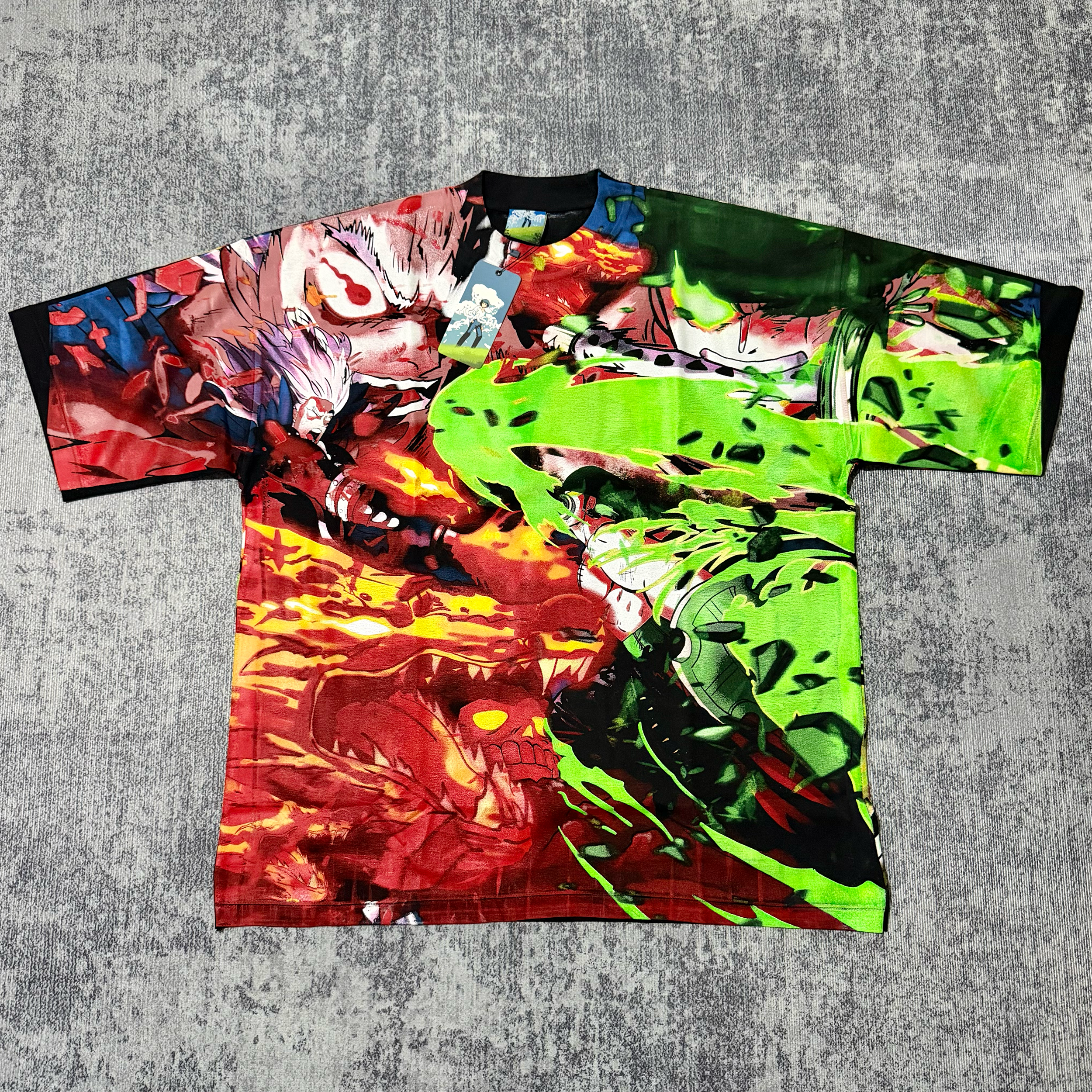 One Piece - Zoro vs King Alber - AOP T-Shirt - XL front
