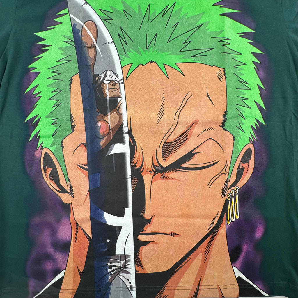 One Piece - Zoro vs Kuma - green shirt L Front Zoom