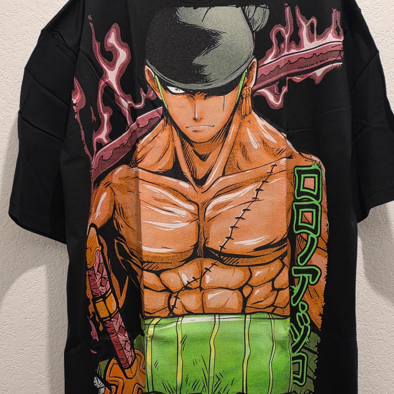 One Piece Roronoa Zoro vs Alber King the Wildfire front