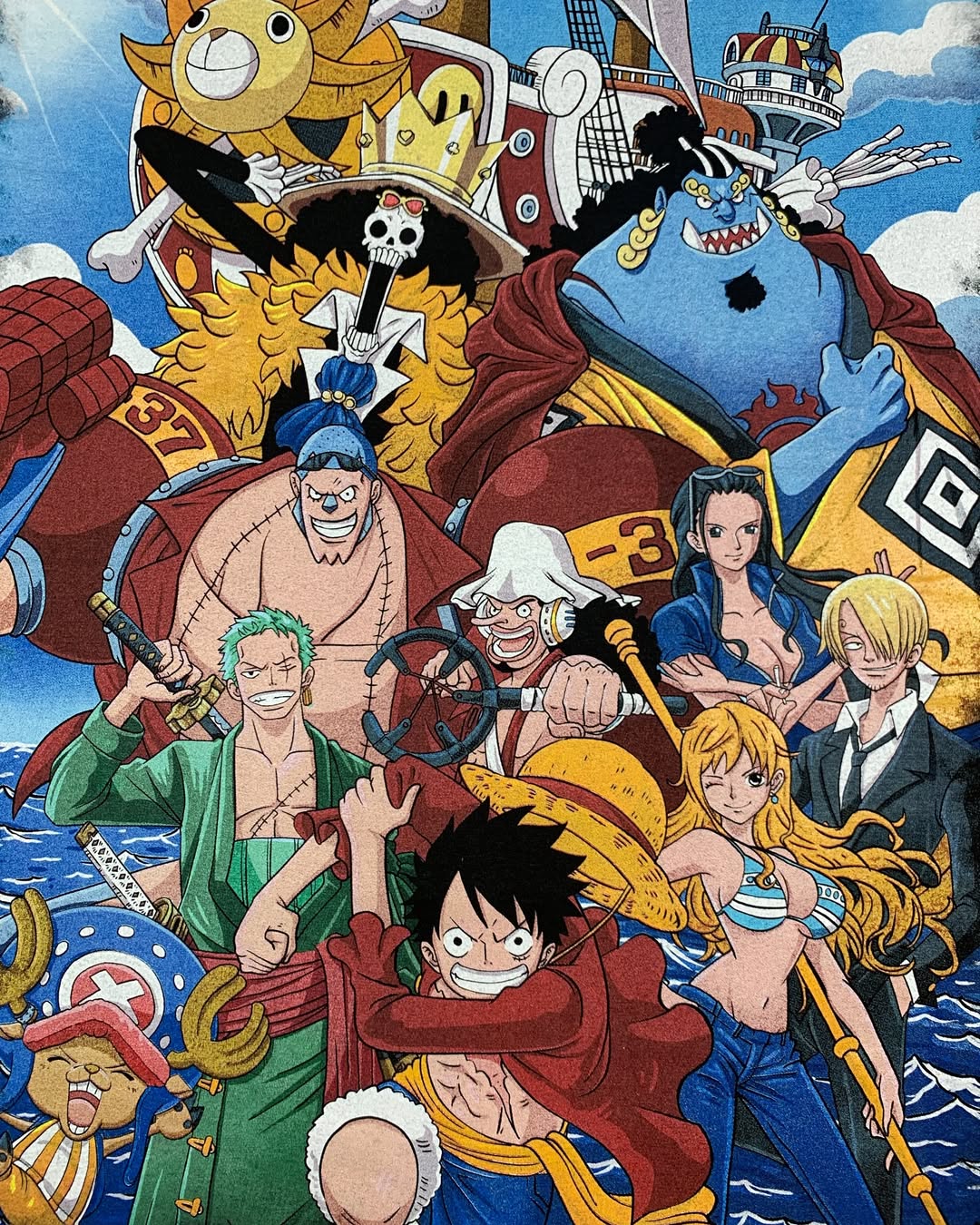 One Piece Ship back zoom