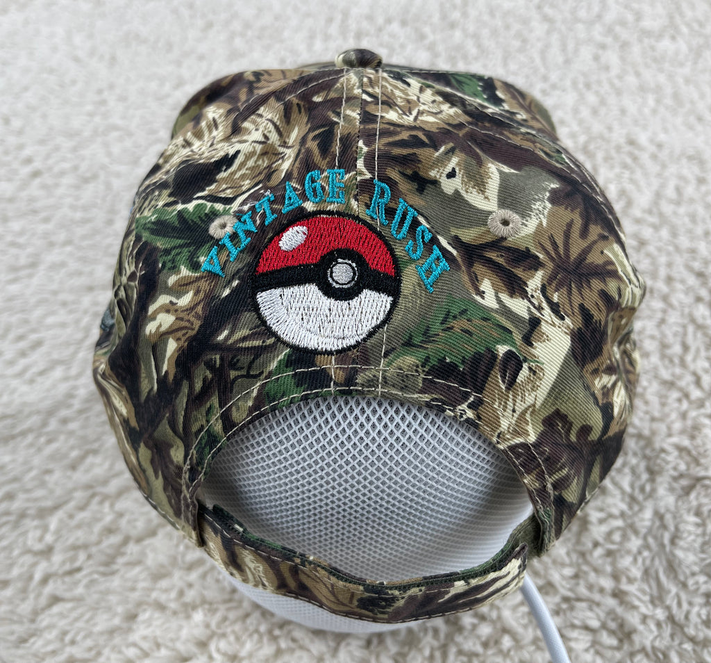 Pokemon - Nintendo Embroidered Camo Hat back