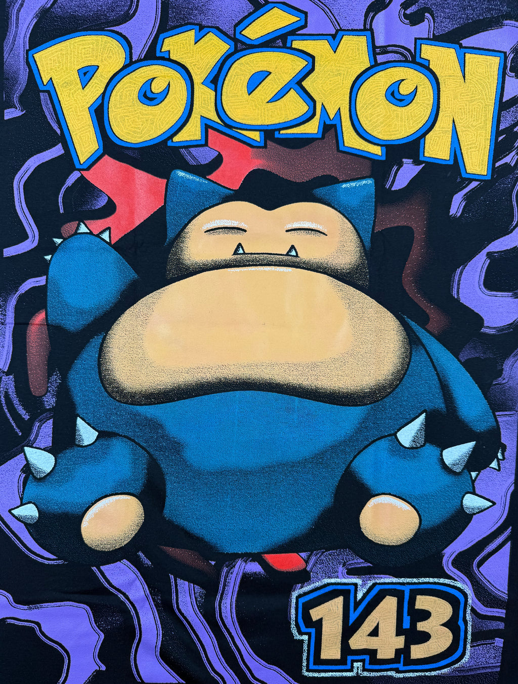 Pokemon - Pocket Monsters : Snorlax 143 back zoom