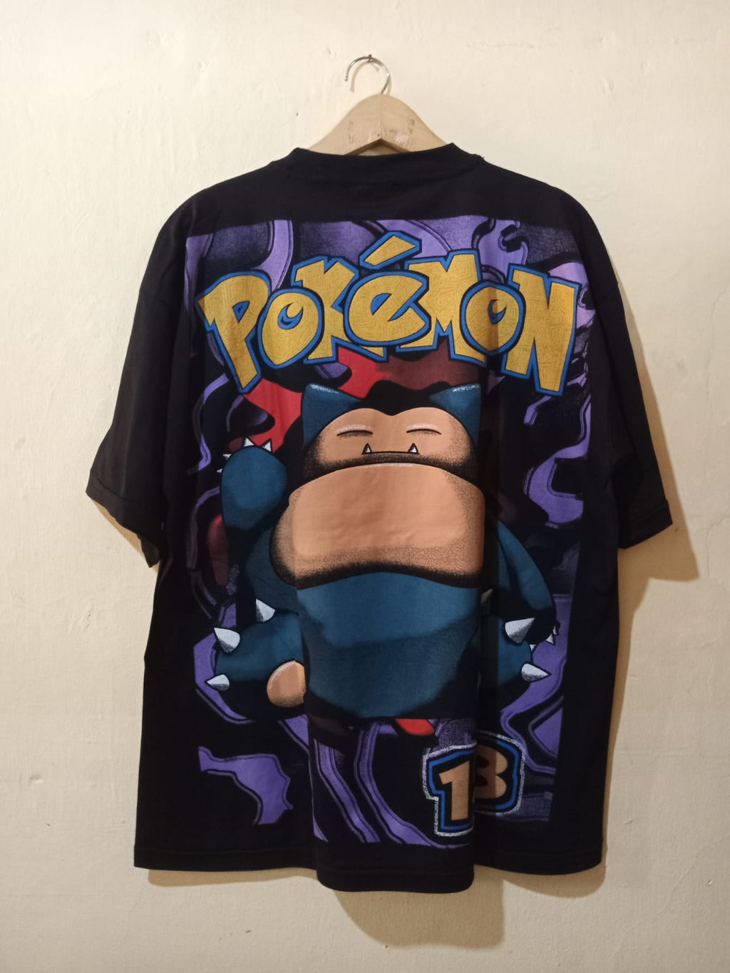 Pokemon - Pocket Monsters : Snorlax 143 back