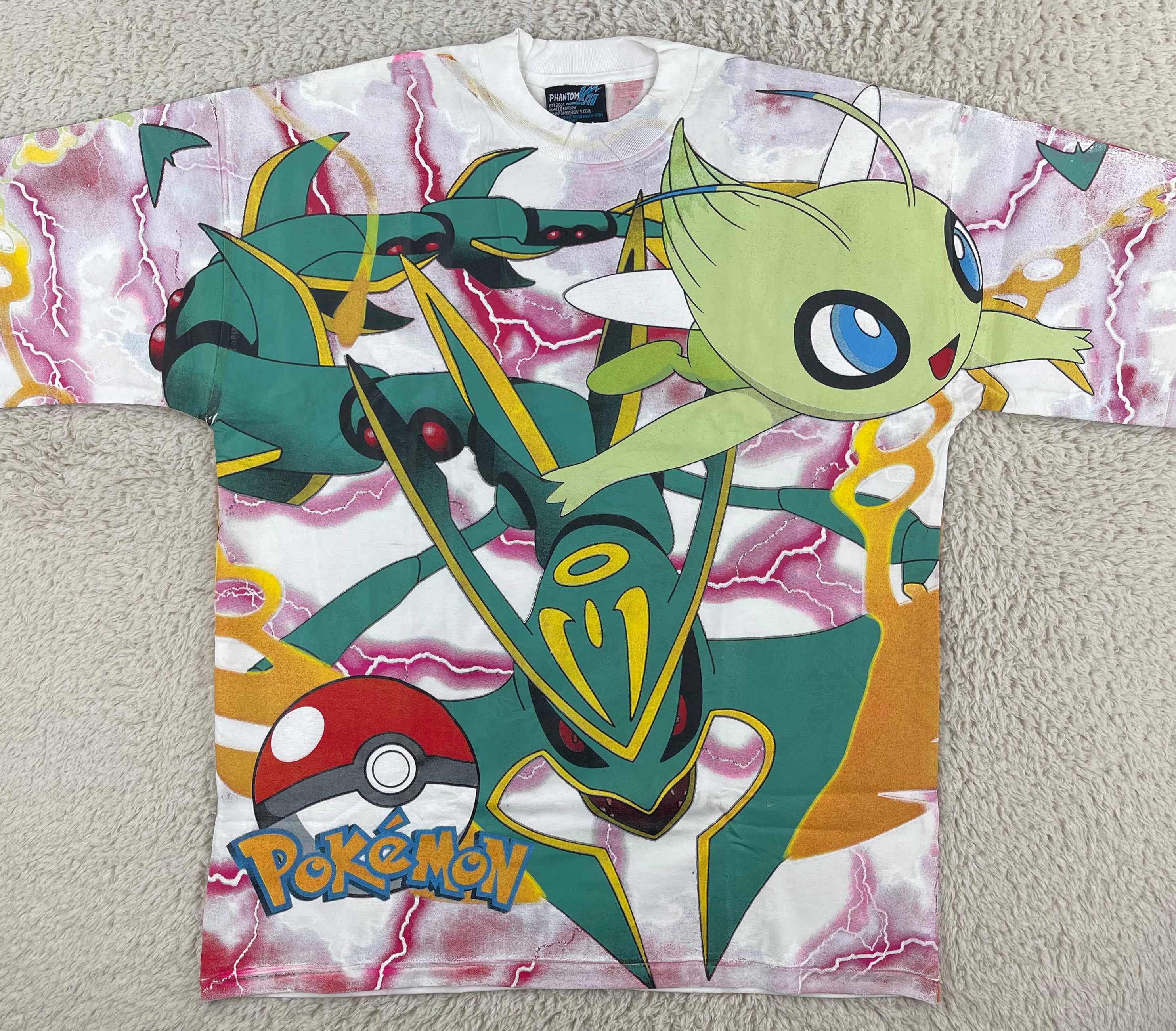 Pokemon - Rayquaza and Celebi AOP front
