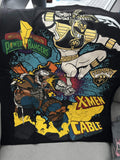 Power Rangers and X-Men - White Ranger and Cable front