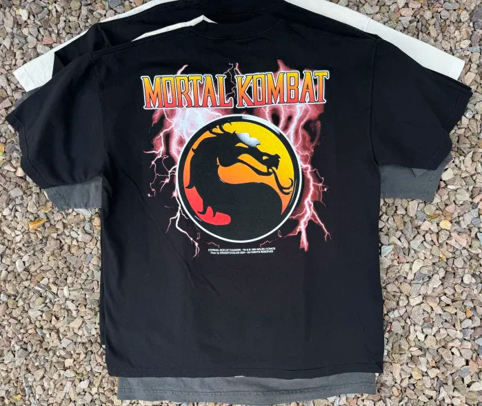 Raiden : Mortal Kombat black back