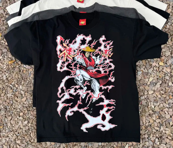 Raiden : Mortal Kombat black front