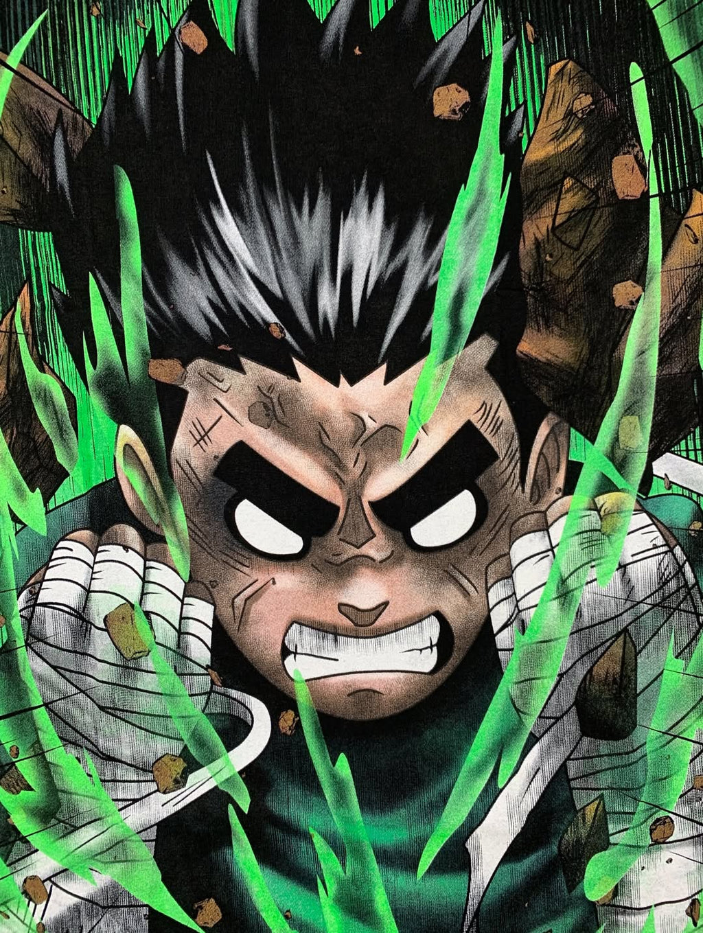 Rock Lee VS Gaara front zoom 2