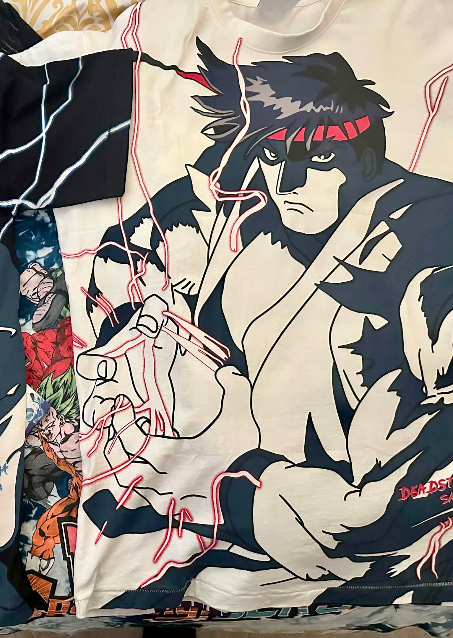 Ryu:Sagat deadstock x Rush white front