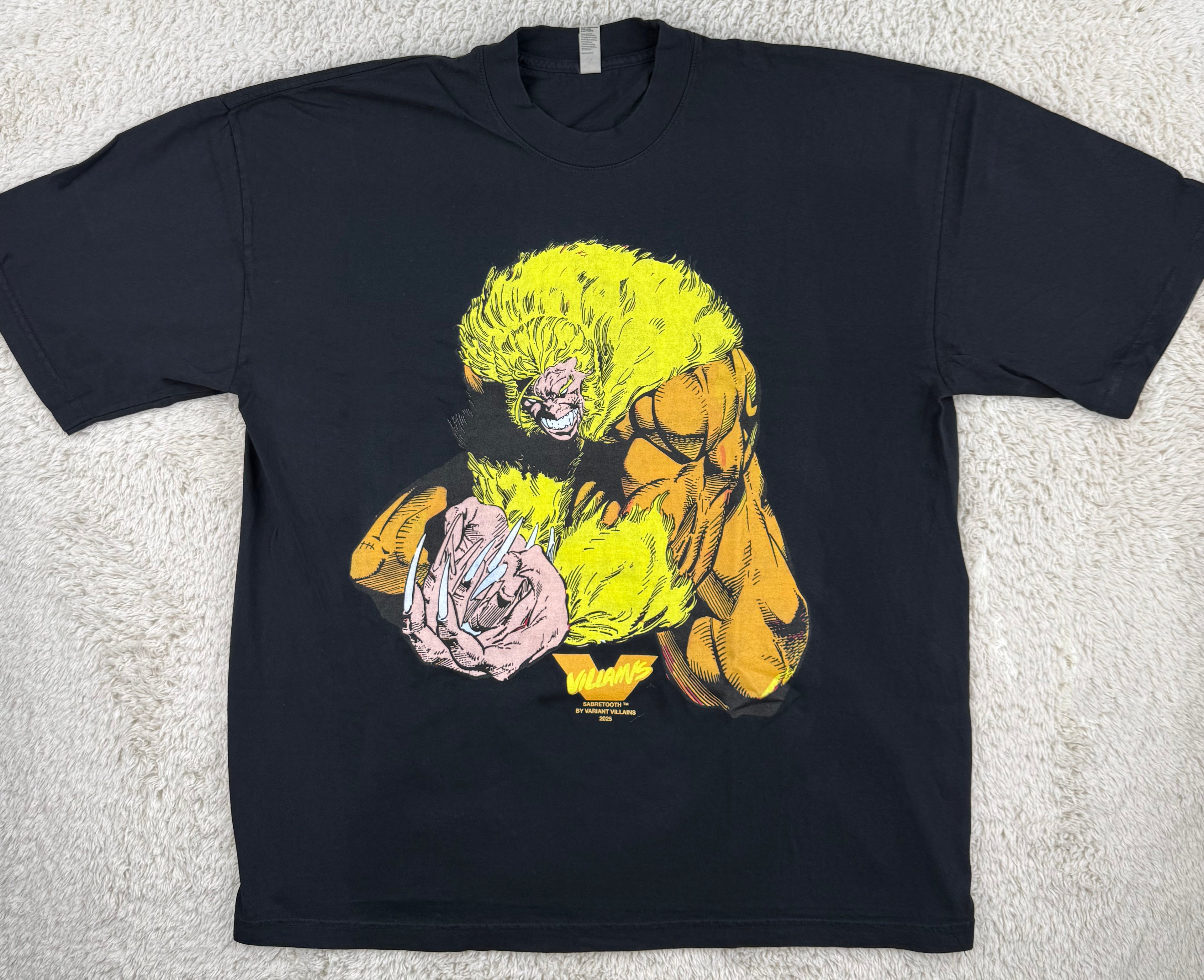 Sabretooth - Classic Creed - Black - XL