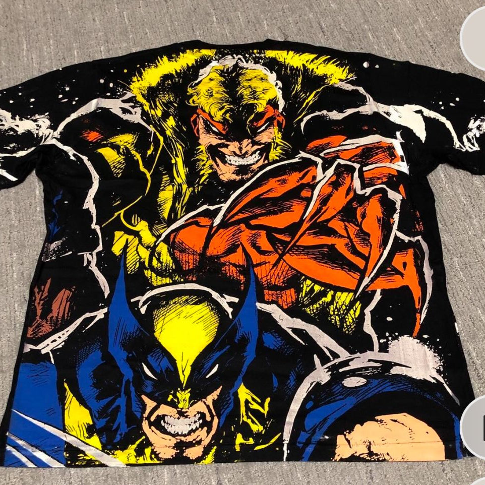 Sabretooth vs Wolverine back